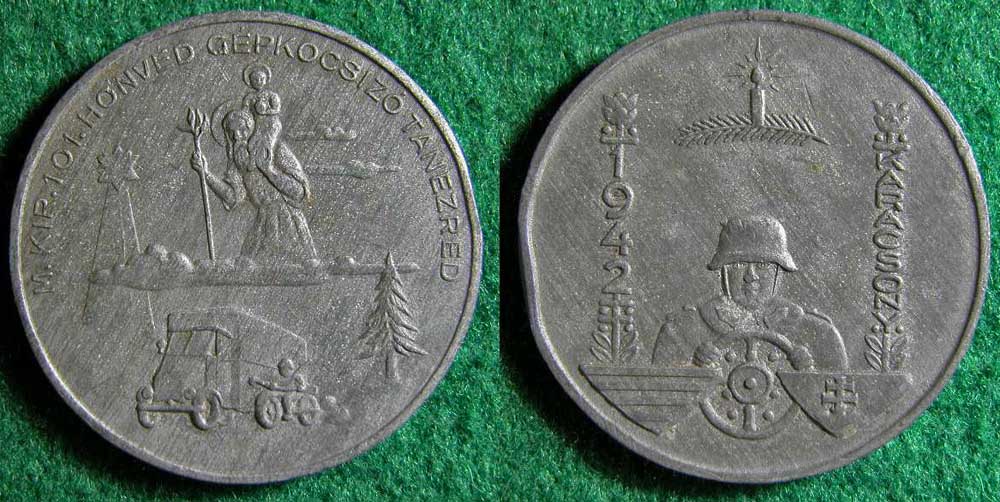 Magyar Kir�lyi 101. Honv�d G�pkocsiz� Tanezred 1942